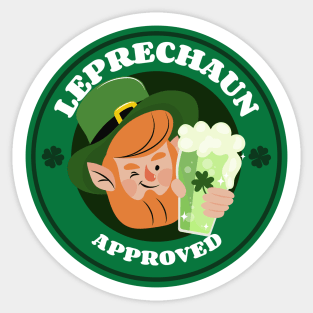 leprechaun st paddy Sticker